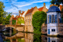 Bruges Medieval Old Town, Belgium