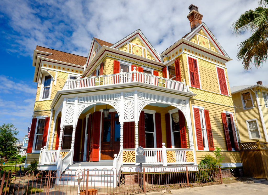 Le quartier de Silk Stocking, Galveston, Texas jigsaw puzzle in Puzzle du jour puzzles on TheJigsawPuzzles.com