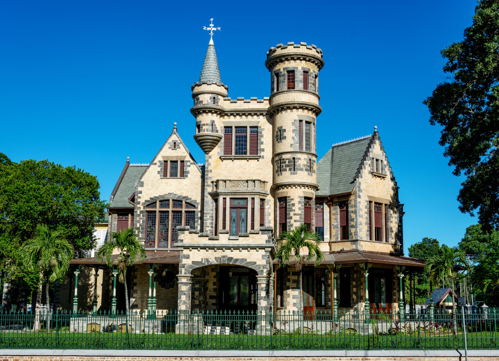 Stollmeyer's Castle, Port of Spain, Trinidad jigsaw puzzle in Castles puzzles on TheJigsawPuzzles.com