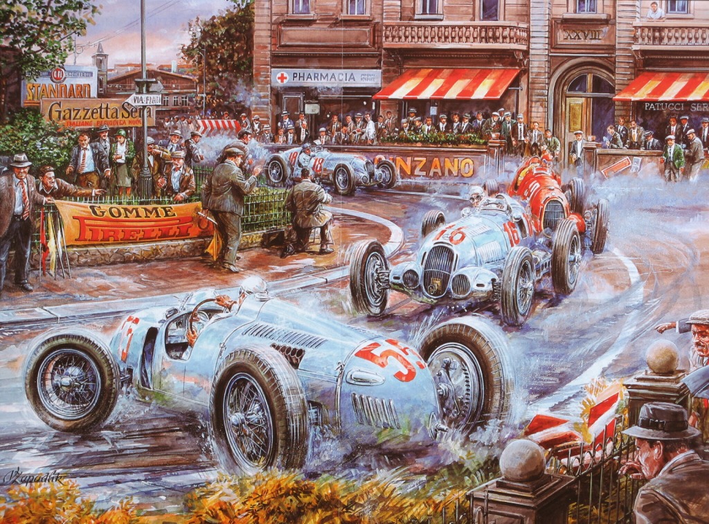 The Race jigsaw puzzle in Puzzle of the Day puzzles on TheJigsawPuzzles.com
