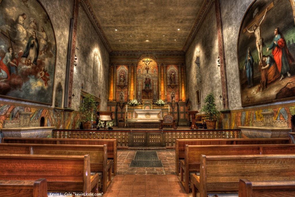 Mission Santa Barbara jigsaw puzzle in Puzzle des Tages puzzles on TheJigsawPuzzles.com