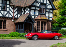 Classic Jaguar E-type in Chester, UK