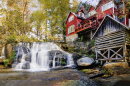 Mills Shoals Falls, North Carolina