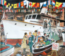 Boat Show - 1950 Collier's Cover