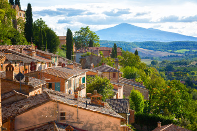 Walls of Montepulciano, Tuscany, Italy jigsaw puzzle in Great Sightings ...