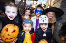 Kids in Halloween Costumes