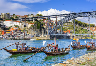 Douro River, Porto, Portugal jigsaw puzzle in Bridges puzzles on ...