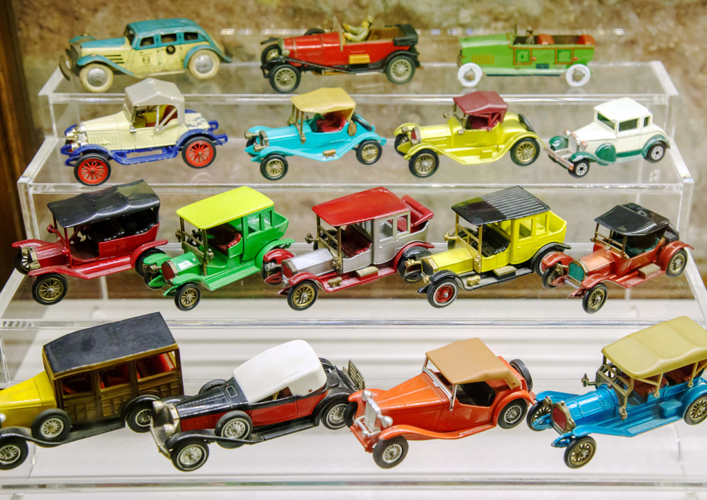 Collection of Model Cars jigsaw puzzle in Puzzle of the Day puzzles on TheJigsawPuzzles.com