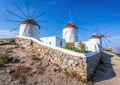 Mykonos Windmills, Cyclades, Greece