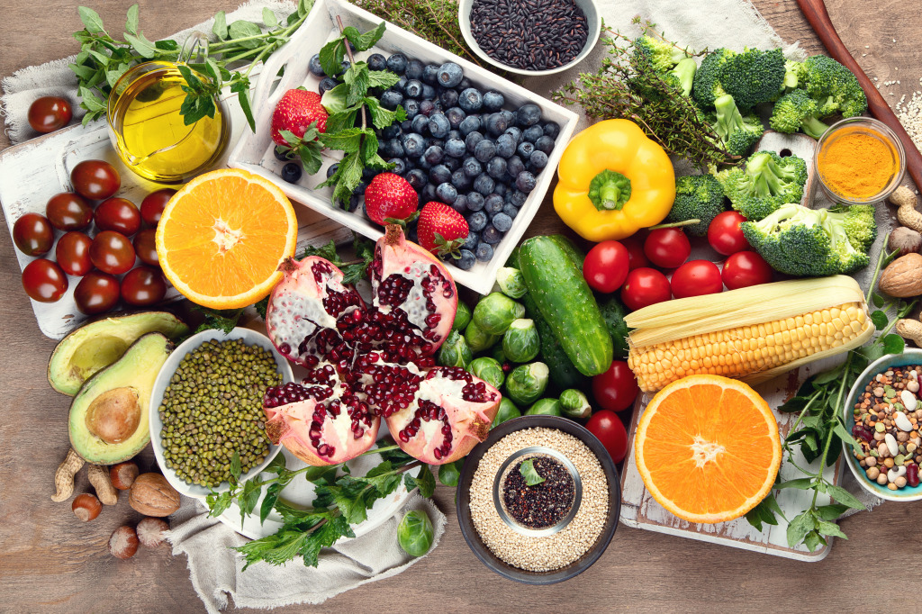 Healthy Diet jigsaw puzzle in Fruits & Veggies puzzles on TheJigsawPuzzles.com