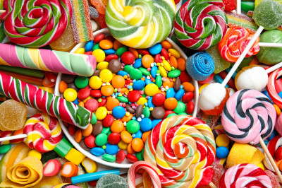 Yummy Candies jigsaw puzzle in Macro puzzles on TheJigsawPuzzles.com