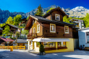 Leukerbad Village, Swiss Alps