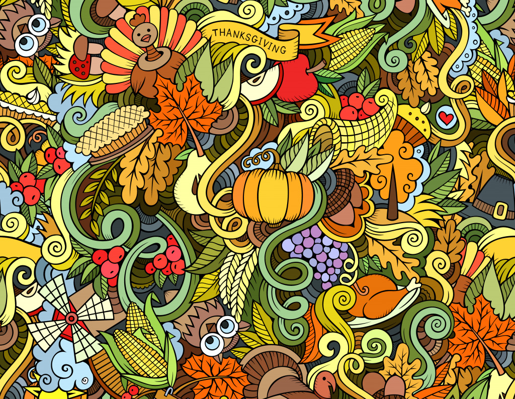 Frohes Thanksgiving! jigsaw puzzle in Puzzle des Tages puzzles on TheJigsawPuzzles.com