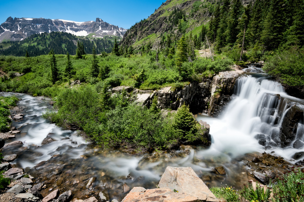 Yankee Boy Basin, Ouray, Colorado jigsaw puzzle in Waterfalls puzzles on TheJigsawPuzzles.com