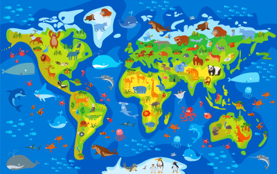 Animals of the World jigsaw puzzle in Kids Puzzles puzzles on ...