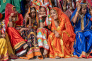 Young Girls in Pushkar, Rajasthan, India