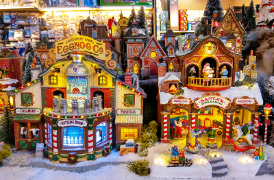 At the Christmas Market jigsaw puzzle in Puzzle of the Day puzzles on ...