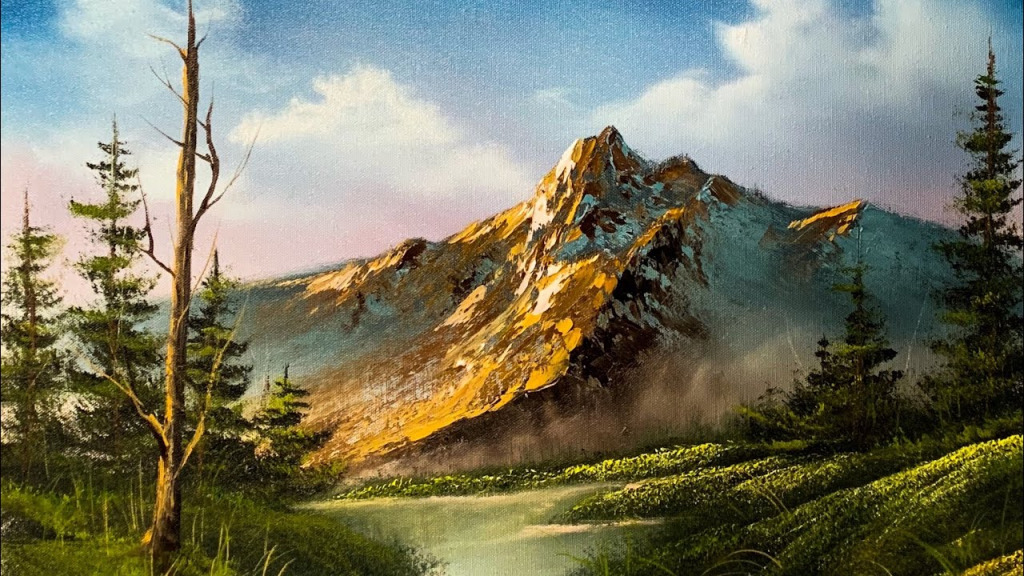 mountain landscape jigsaw puzzle in Lynda Baran puzzles on TheJigsawPuzzles.com