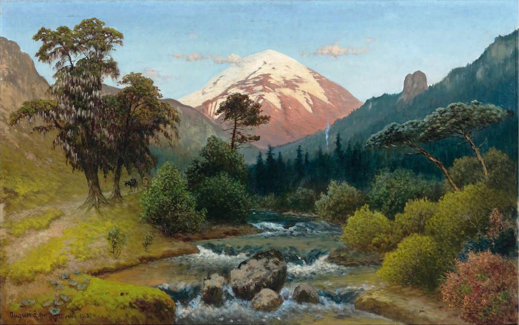 Le Mont Orizaba, Mexique jigsaw puzzle in Chefs d'oeuvres puzzles on TheJigsawPuzzles.com