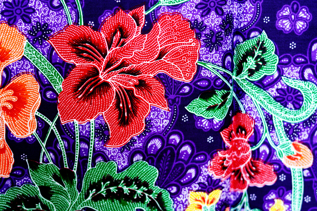 Colorful Thai Batik jigsaw puzzle in Handmade puzzles on TheJigsawPuzzles.com