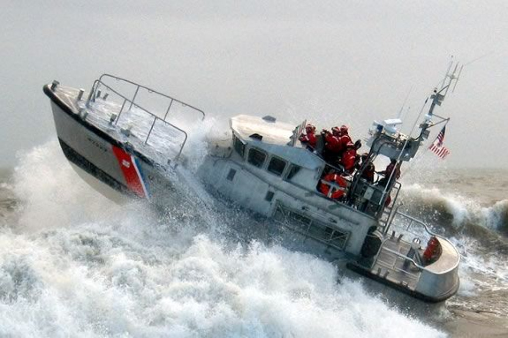 coast_guard_surf_boat1 jigsaw puzzle in Dominick Vince puzzles on TheJigsawPuzzles.com