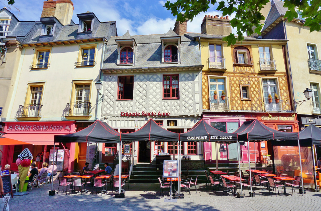 Rennes, France jigsaw puzzle in Paysages urbains puzzles on TheJigsawPuzzles.com