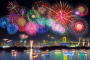 Fireworks Festival in Tokyo, Japan