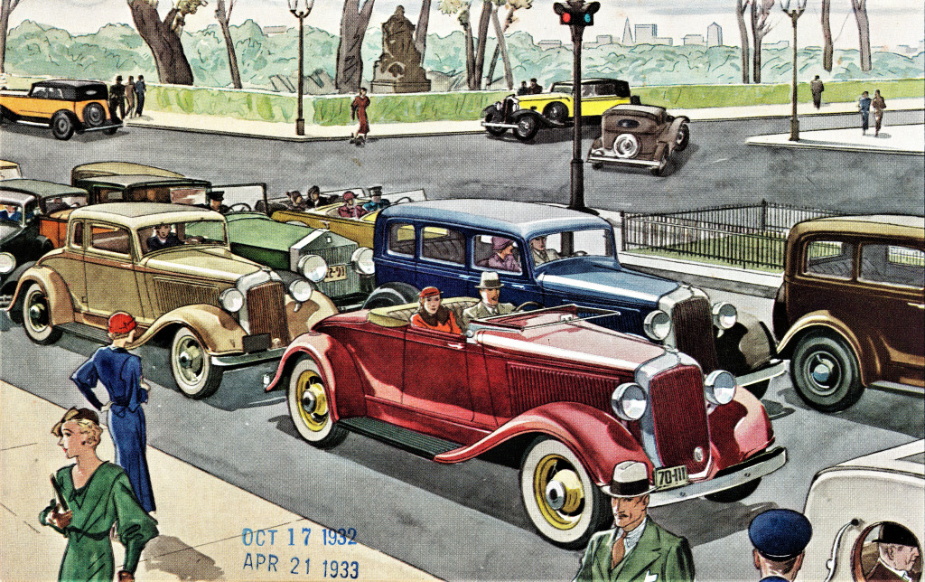 1933 Plymouth Six jigsaw puzzle in Cars & Bikes puzzles on TheJigsawPuzzles.com