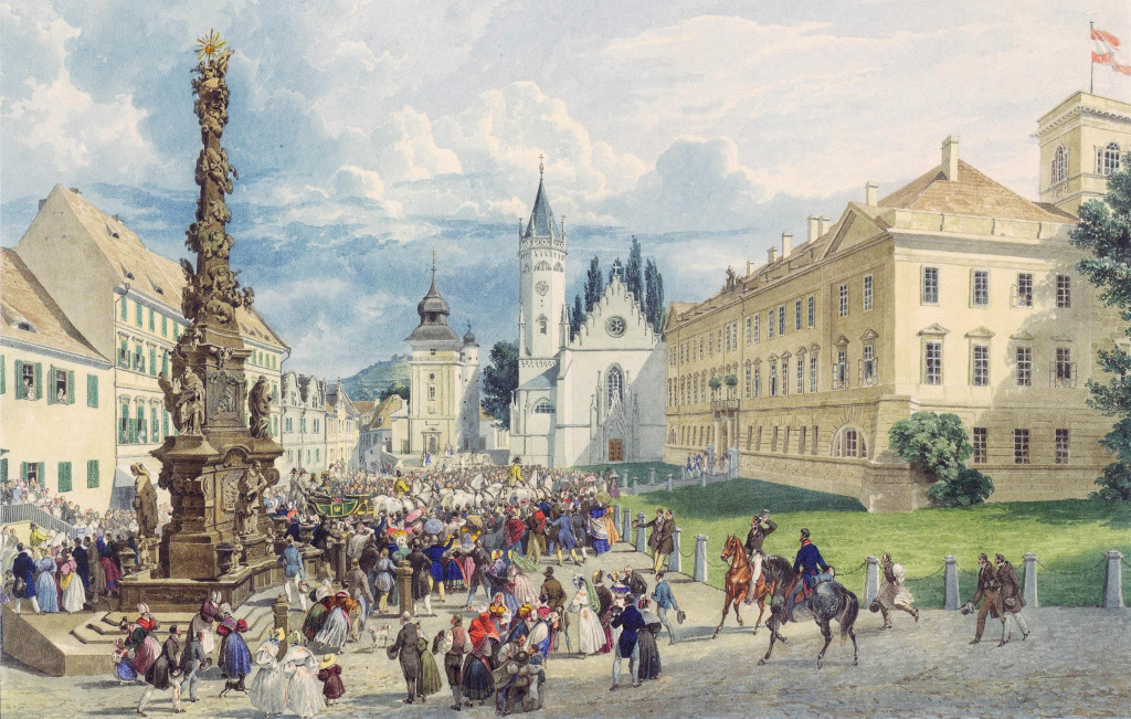Imperial Visit to Teplitz-Schonau jigsaw puzzle in Piece of Art puzzles on TheJigsawPuzzles.com