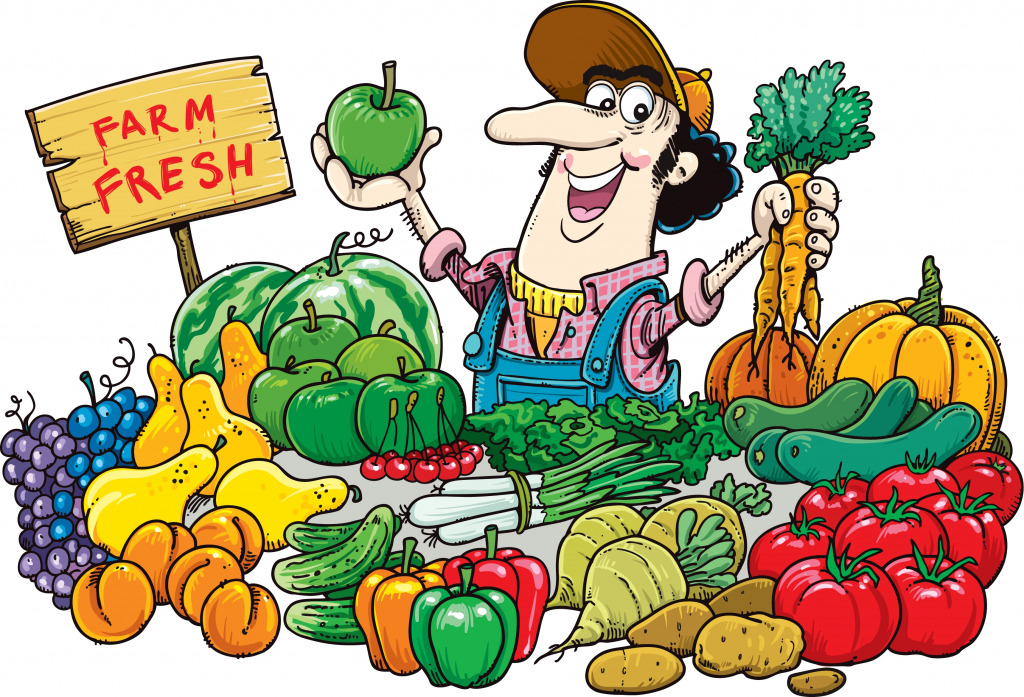 Vegetable Seller jigsaw puzzle in Fruits & Veggies puzzles on TheJigsawPuzzles.com