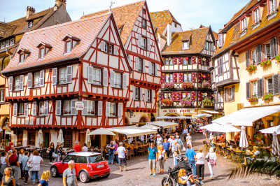 Old Town of Colmar, France jigsaw puzzle in Street View puzzles on ...