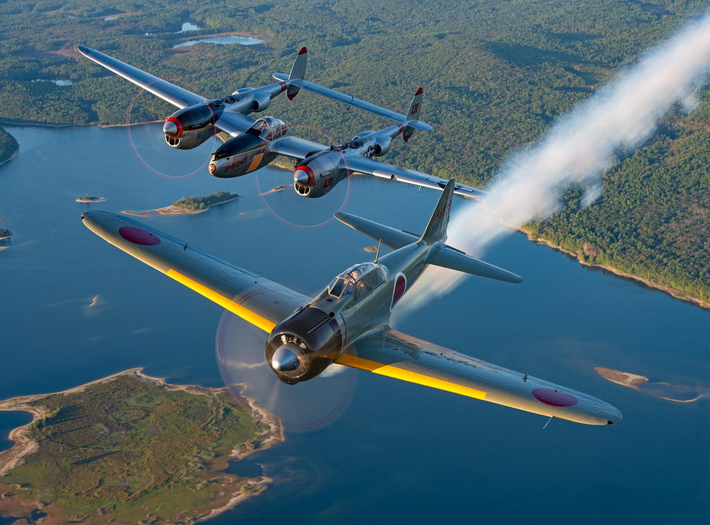 Warbirds jigsaw puzzle in Thomas Berry puzzles on TheJigsawPuzzles.com