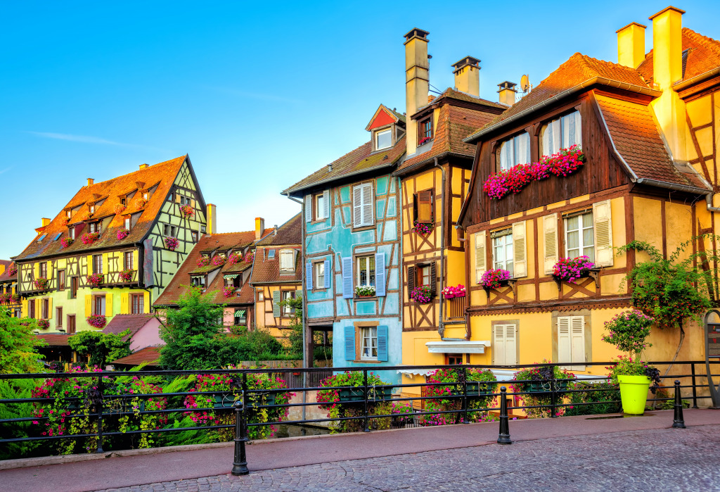 Colmar Old Town, Alsace, France jigsaw puzzle in Street View puzzles on TheJigsawPuzzles.com