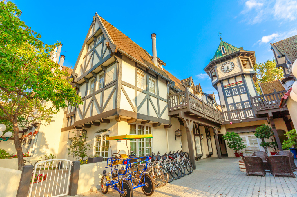 Solvang Historic Downtown, California jigsaw puzzle in Street View puzzles on TheJigsawPuzzles.com