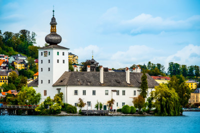 Schloss Ort in Gmunden, Austria jigsaw puzzle in Castles puzzles on ...