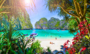 Maya Beach on Phi Phi Islands, Thailand