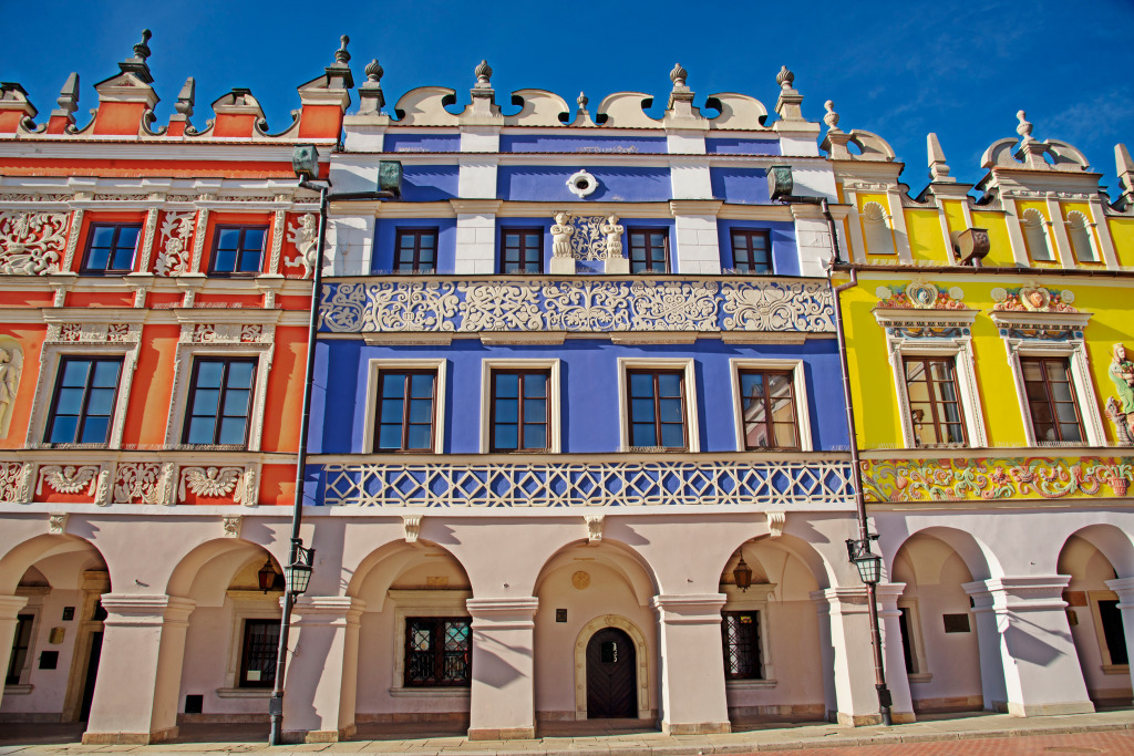 Zamosc Old Town, Poland jigsaw puzzle in Street View puzzles on TheJigsawPuzzles.com