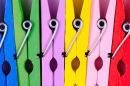 Colorful Clothespins