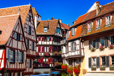 Colmar, Alsace Region, France jigsaw puzzle in Street View puzzles on ...