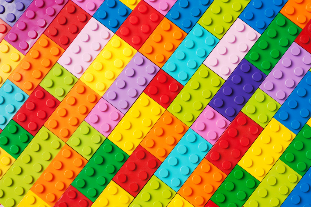 Blocos de Lego jigsaw puzzle in Quebra-Cabeça do Dia puzzles on TheJigsawPuzzles.com