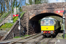 Heritage Railway Line in Somerset, England
