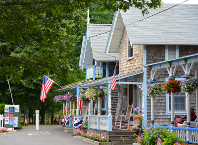 Wesleyan Grove, Martha's Vineyard MA jigsaw puzzle in Street View ...