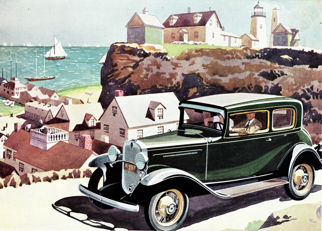 1931 Chevrolet Five Passenger Coupe jigsaw puzzle in Puzzle of the Day puzzles on TheJigsawPuzzles.com