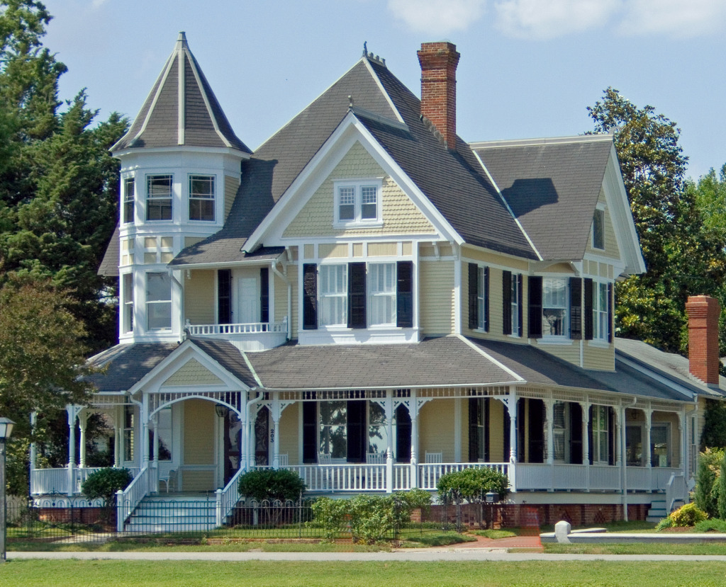 Victorian House jigsaw puzzle in Street View puzzles on TheJigsawPuzzles.com