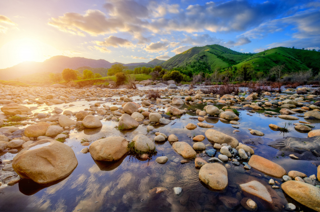 Serene Landscape jigsaw puzzle in Great Sightings puzzles on TheJigsawPuzzles.com
