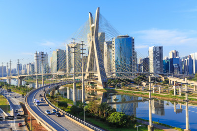 Sao Paulo, Brazil jigsaw puzzle in Bridges puzzles on TheJigsawPuzzles ...