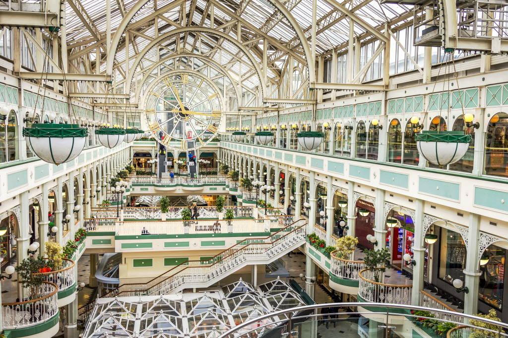 Stephen's Green Shopping Centre, Dublin jigsaw puzzle in Puzzle of the Day puzzles on TheJigsawPuzzles.com