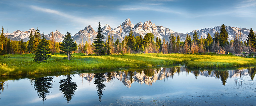 Wyoming Mountains jigsaw puzzle in ctheuma puzzles on TheJigsawPuzzles.com