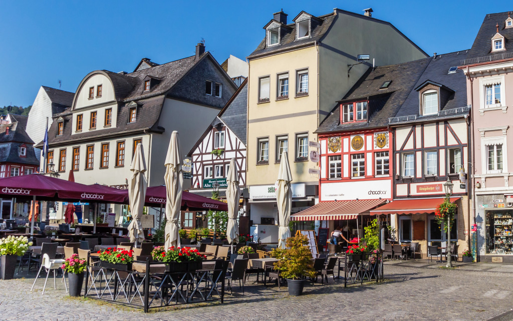 Market Square in Boppard, Germany jigsaw puzzle in Puzzle of the Day puzzles on TheJigsawPuzzles.com