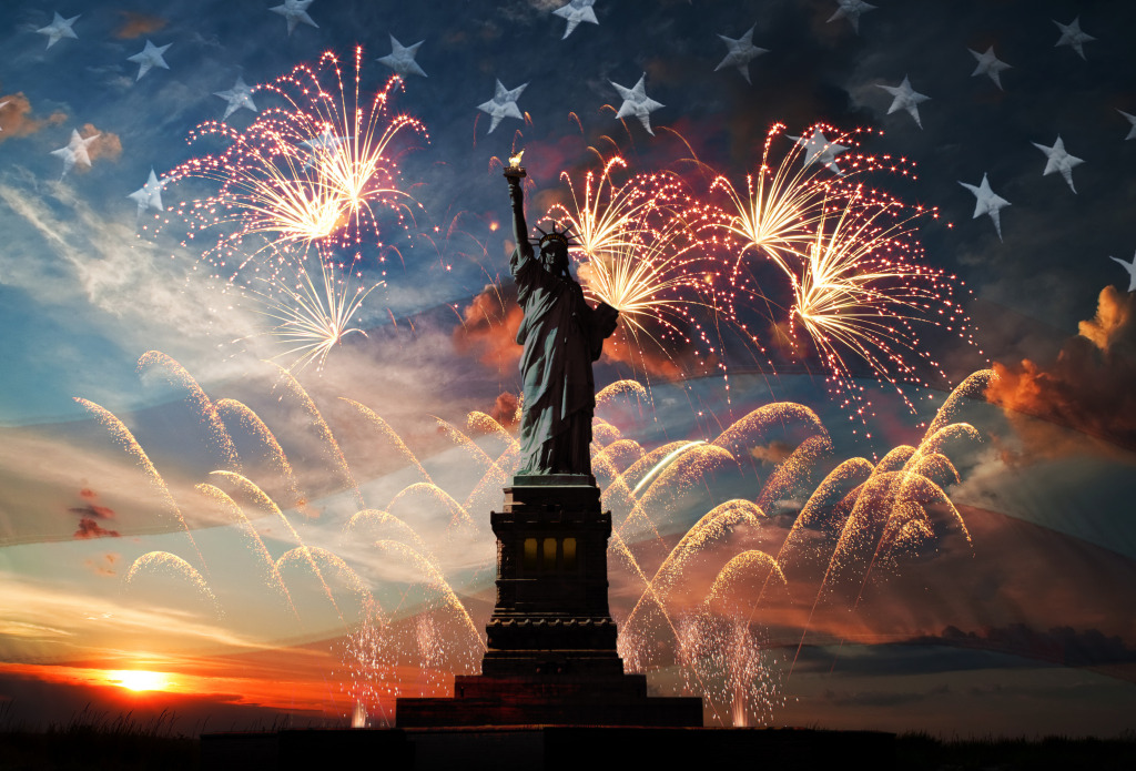 Happy 4th of July! jigsaw puzzle in Puzzle of the Day puzzles on TheJigsawPuzzles.com